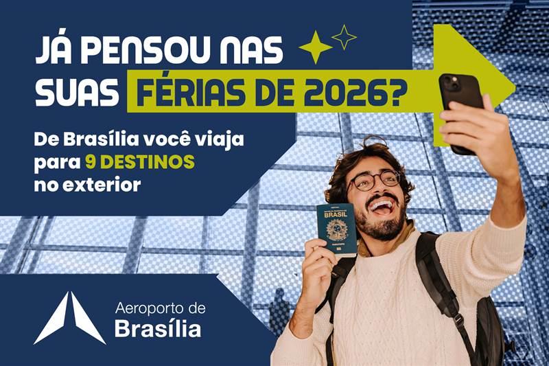 Já está pensando nas suas férias em 2026?