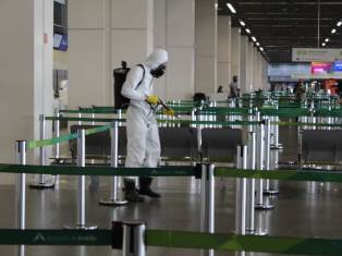 COM RETOMADA DE ALGUNS VOOS, AEROPORTO DE BRASÍLIA REDOBRA CUIDADOS E SOLUÇÕES PARA COMBATER A COVID-19