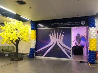 SETUR ABRE CENTRO DE APOIO AO TURISTA NO AEROPORTO DE BRASÍLIA